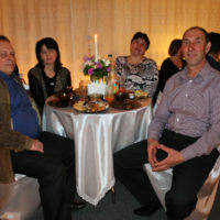Mrs and Mr Druzyuk, pastor of Gospel Light church, and Mr and Mrs Ivanchuk