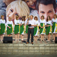 Vladimir Androshchuk - host of the festive program