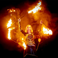 Fiery show of the SEMARGL theater from Ternopol