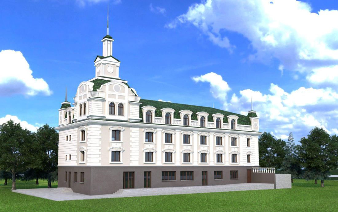 Проект реконструкції будівлі ХЦ “НЕБЕСА”
